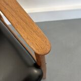 Mid-Century Danish Teak Armchair by Grete Jalk for Glostrup, 1960s