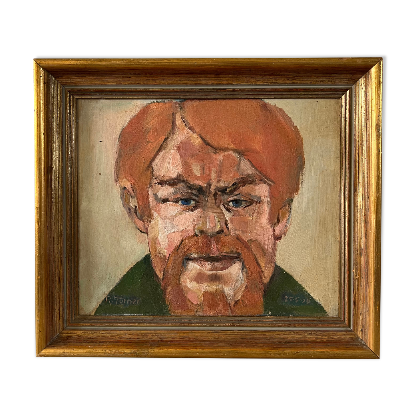 Old painting portrait