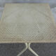 Table service rigitulle perforated