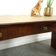 Vrijstaand Art Deco bureau met licht blad en lades