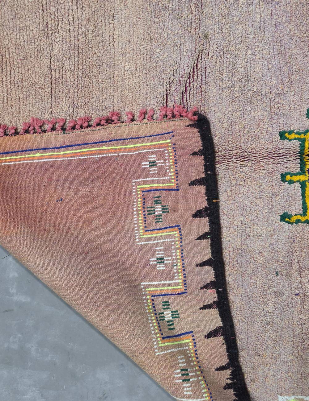 Berber Moroccan Rug - 376 x 163 cm