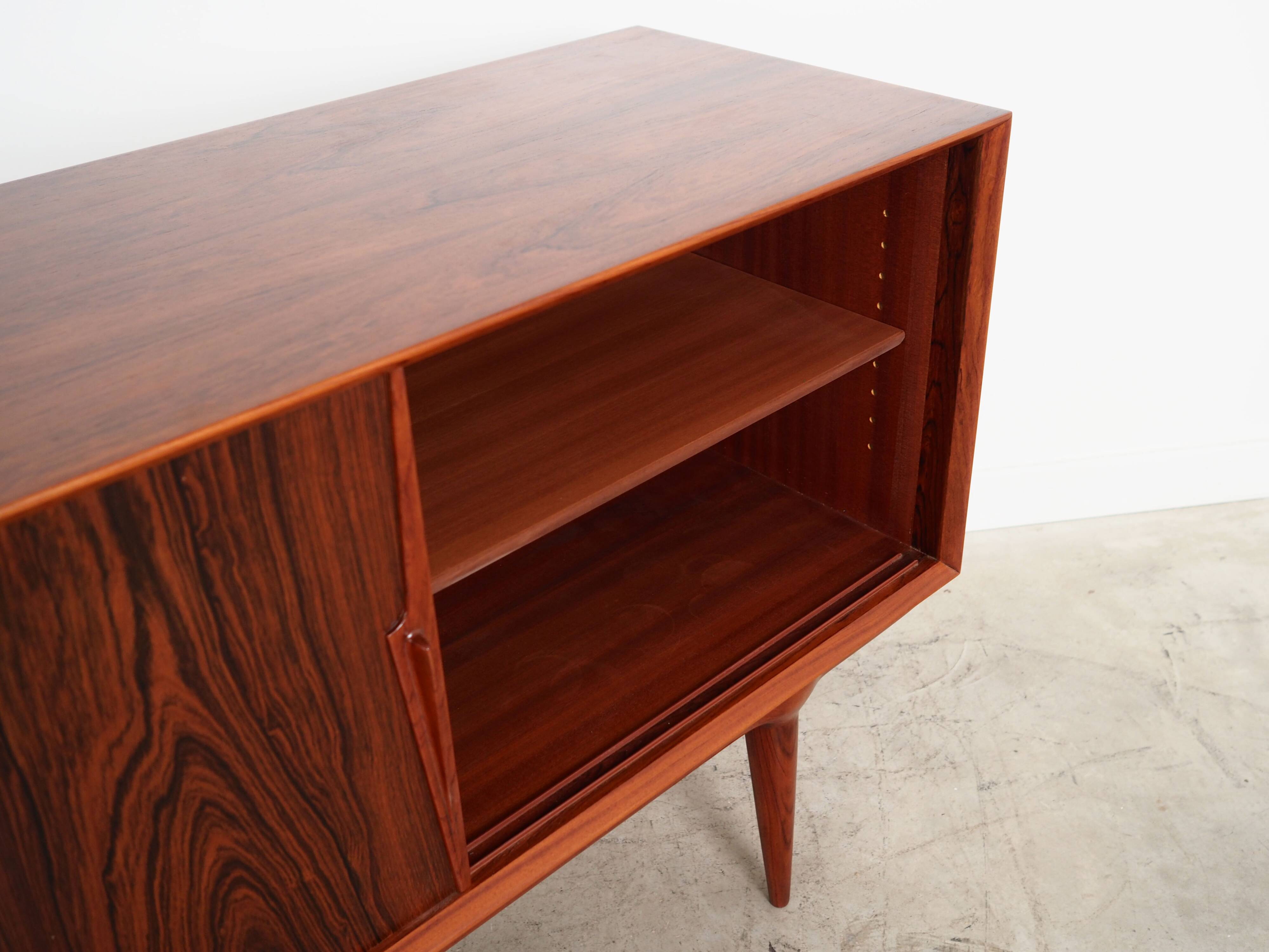 Rosewood sideboard, Danish design, 1970s, manufactured by Omann Jun