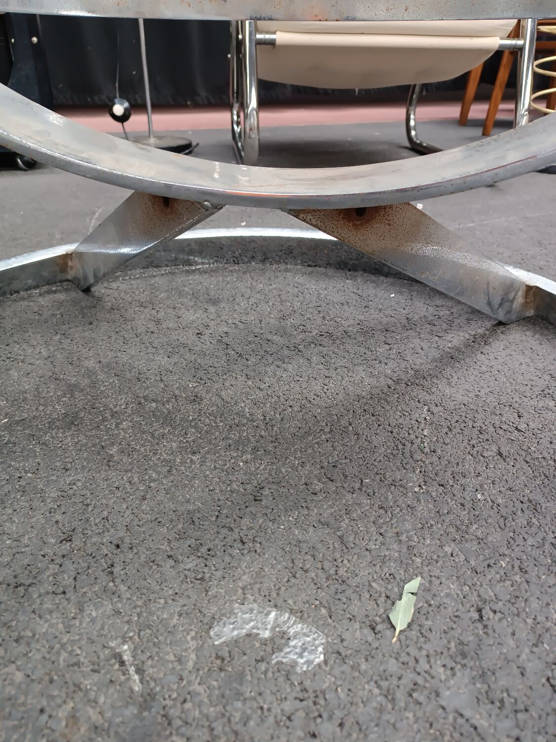 Euro International Steel furniture brand table Belgium