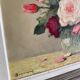 Painting bouquet of roses
