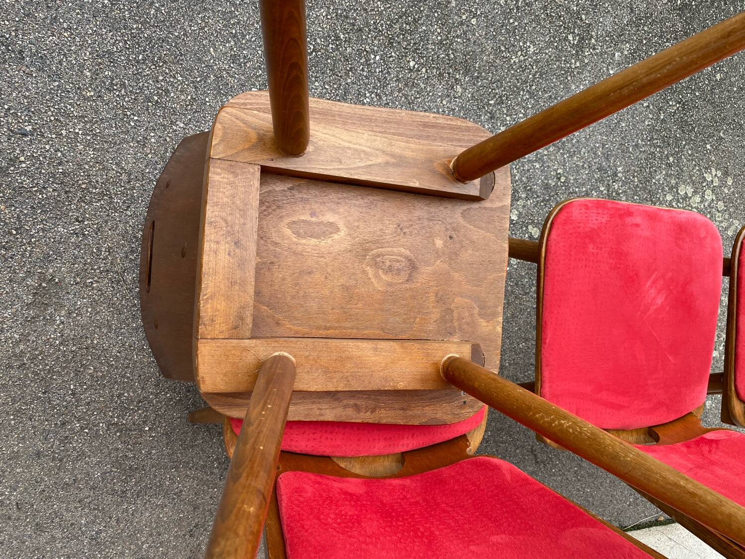 Set of 4 vintage chairs