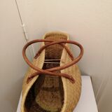 Basket stuffed all in rattan