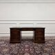 Classic English Desk Green Leather