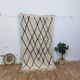 Azilal Berber rug in handmade wool 200 X 113 CM