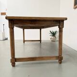 Table de ferme en hêtre XL