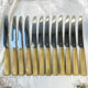 12 couteaux vintage nogent