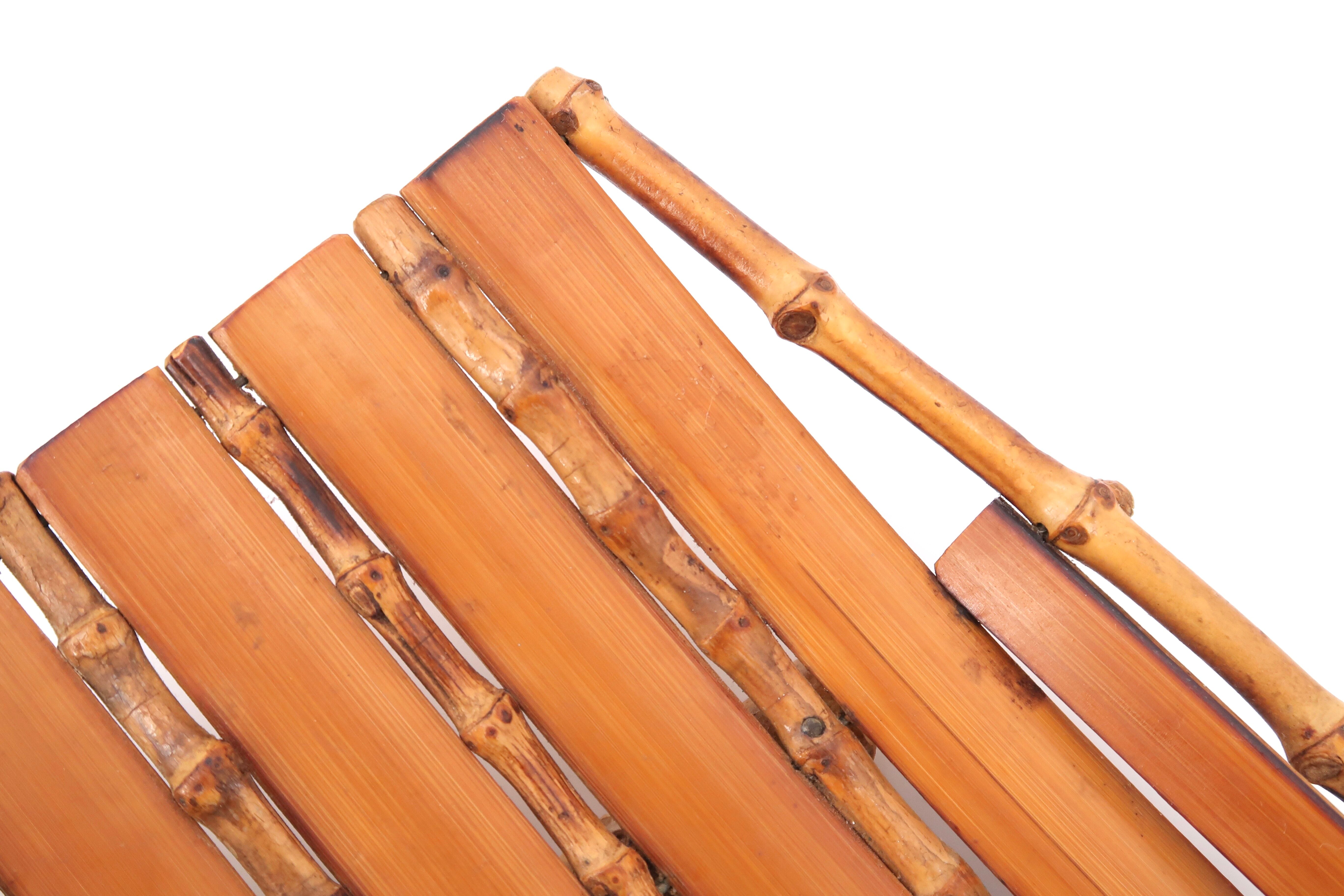 Empty pocket or bamboo fruit bowl