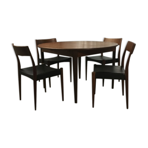 Ensemble de salle à manger en teck par Arne Hovmand Olsen pour Mogens Kold Danemark 1950s