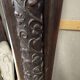 Large fireplace aedicule, carved frame, Renaissance style, 17th century, Italy