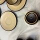 Set of 6 vintage stoneware mugs