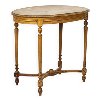 French antique painted side table