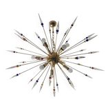 Ceiling lamp in Murano glass sputnik