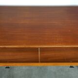 Vintage 1960s open shelf/bookcase/storage unit with 1 drawer, 3 shelves