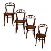 Set of 4 Thonet bistro chairs n°31