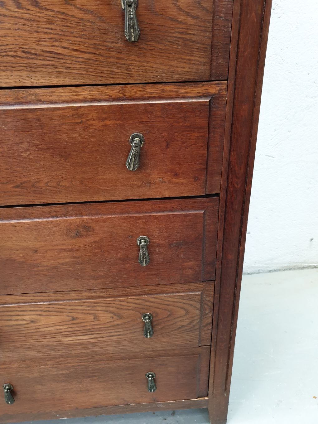 Chest of drawers 7 drawers art deco