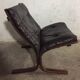 Fauteuil "Siesta" cuir Wesnofa 1960