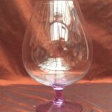 Transparent vase in jar shape dimension: height -31cm- diameter max-20cm-