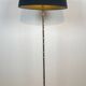Bronze floor lamp in faux-bamboo style by the Baguès house.