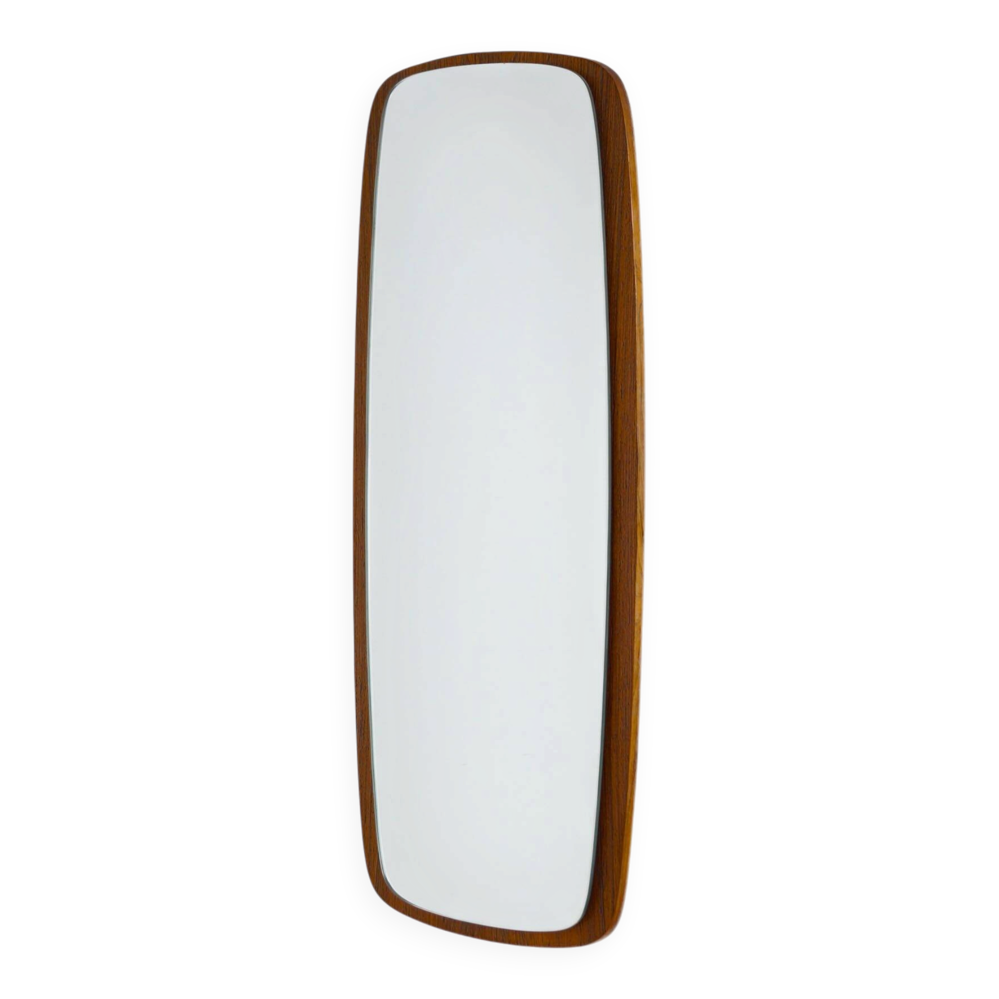 Danish wall mirror in teak, 1960s