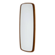 Danish wall mirror in teak, 1960s