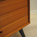 Teak chest of drawers, Danish design, 1970s, production: Denmark