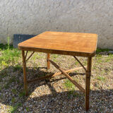 Vintage rattan table
