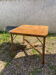 Vintage rattan table