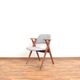 Mid-Century Swedish Oak Dining Chair from Broderna Johansson, 1960s.