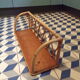 Etagère rotin vintage