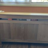 Light oak hutch