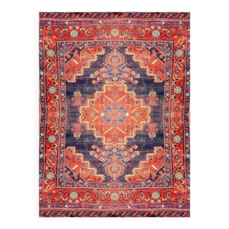 Tapis d'orient Iran ancien Afshar Neriz