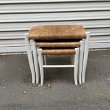 Vintage nesting stools