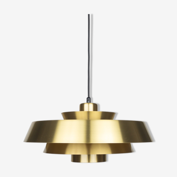 Danish vintage pendant lamp Nova by Jo Hammerborg, Fog og Morup, 1963