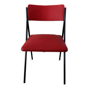 Chaise design géométrique - acier