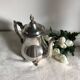 Vintage Viners Sheffield Silver Plated Teapot: Victorian Footed Pitcher