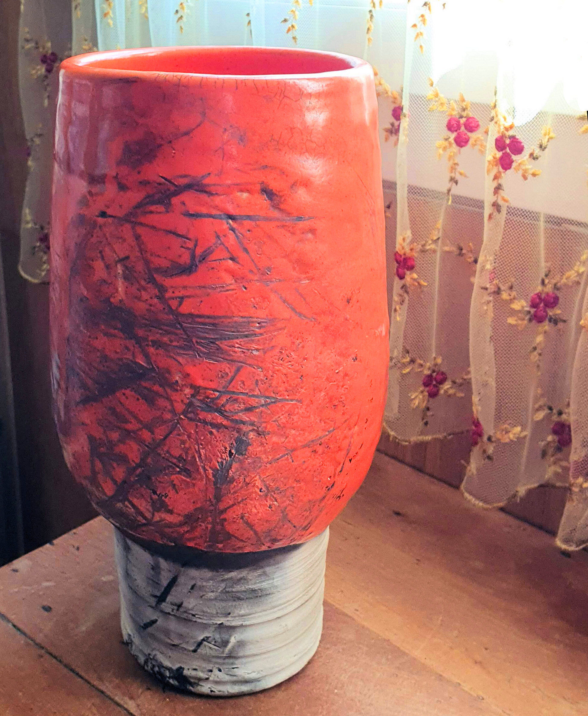 Provençal terracotta vase