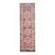 Vintage Turkish Oushak Handmade Wool Cotton Red Runner 85x277