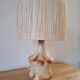 Vintage signed ceramic lamp