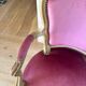 Pair of Louis XV style cabriolet armchairs