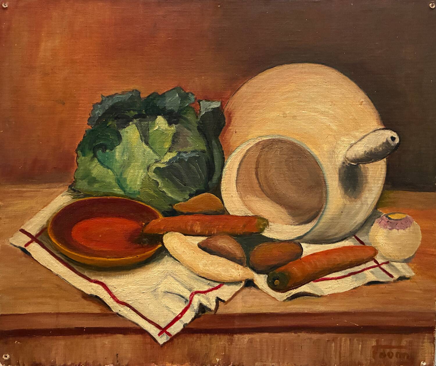 Still Life with Carrots 20th Century