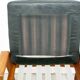 Vintage teak & leather stool arne wahl iversen