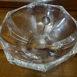 Hexagonal Crystal Bowl / Ashtray Art Deco Period