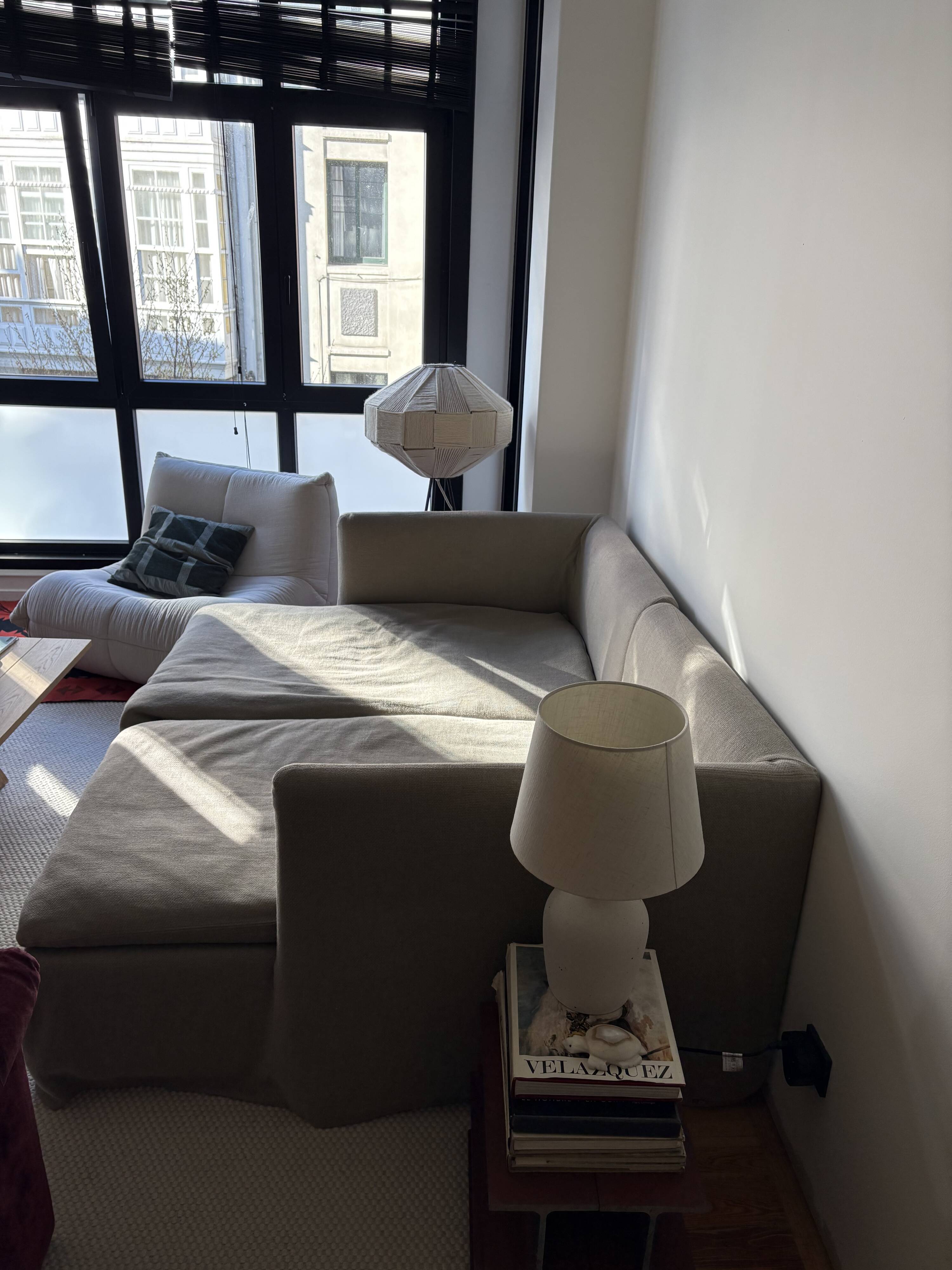 Boho Modular Sofa-Linen Formentera Holiday Home