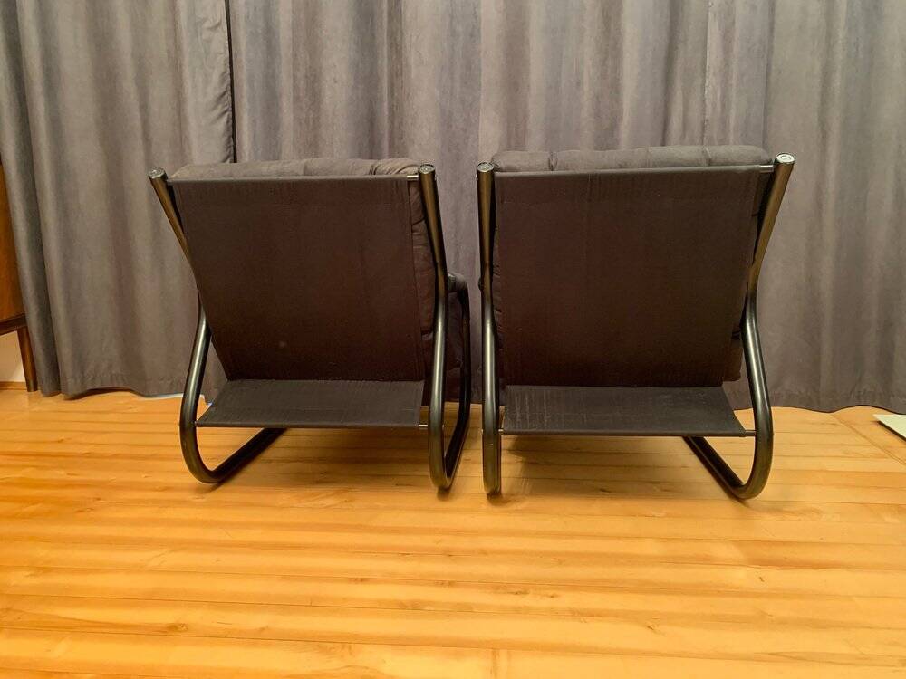 Ensemble de fauteuils suédois, années 1970