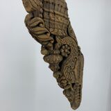 Old teak element