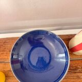 Lot de 6 assiettes creuses bleues
